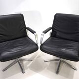 Wilkhahn Delta set of 2 conference/dining chairs from Delta Group