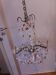 Chandelier to, colored crystal tassels