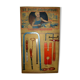 Old toy Loly, panoply The Little Cutter Cardboard, support 8 wooden and steel tools