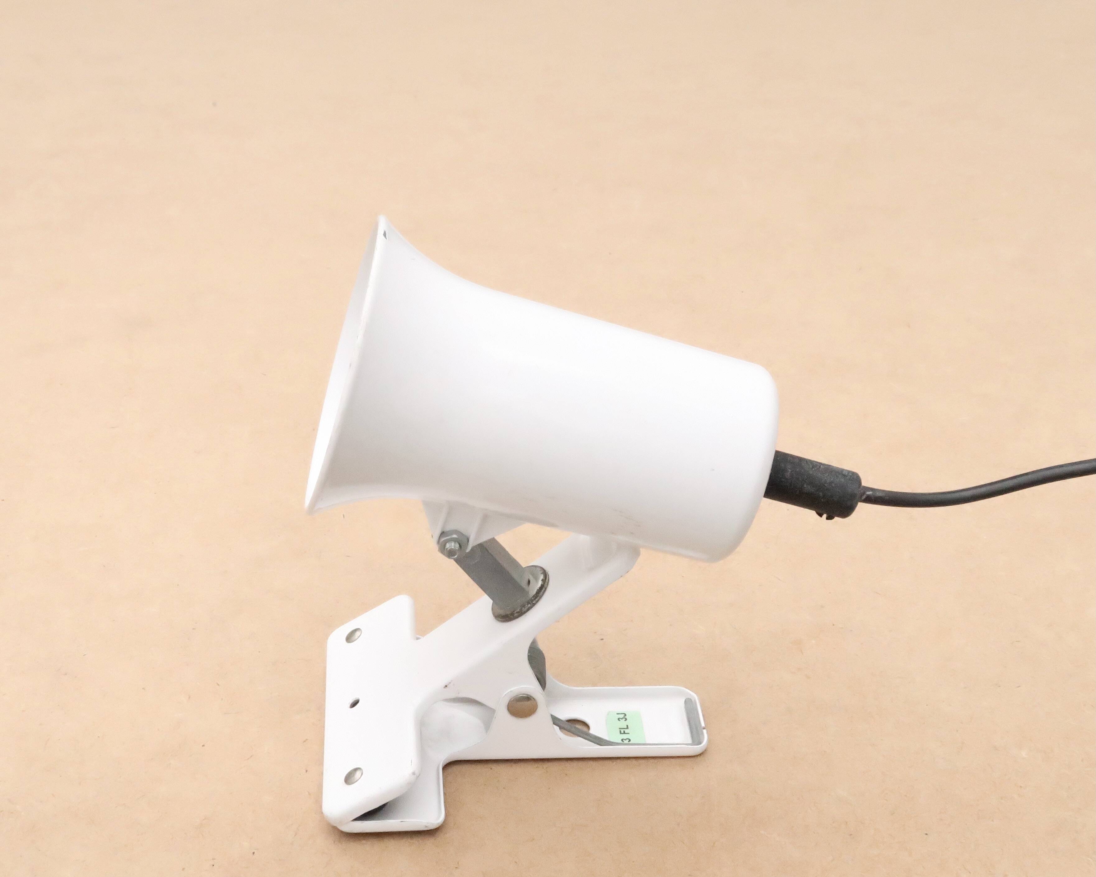 Lita white clamp-on spotlight, 1970s