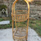 Serving rattan on wheels of the 50s, 60s