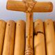 Bamboo coat rack