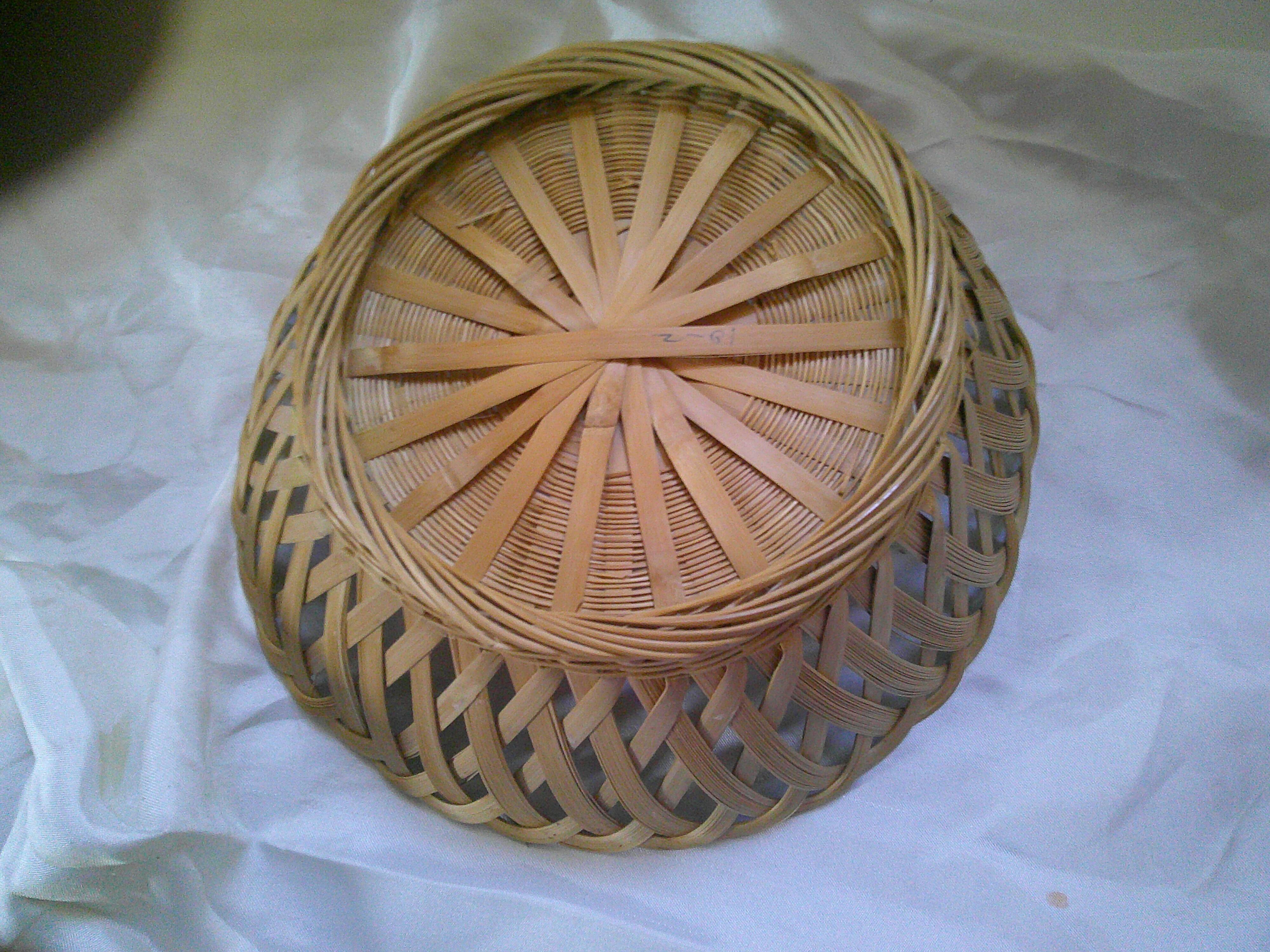 woven wicker basket