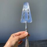 Silver metal art deco pie server