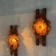 Raw expressive wall sconces by Francesco Pasinato