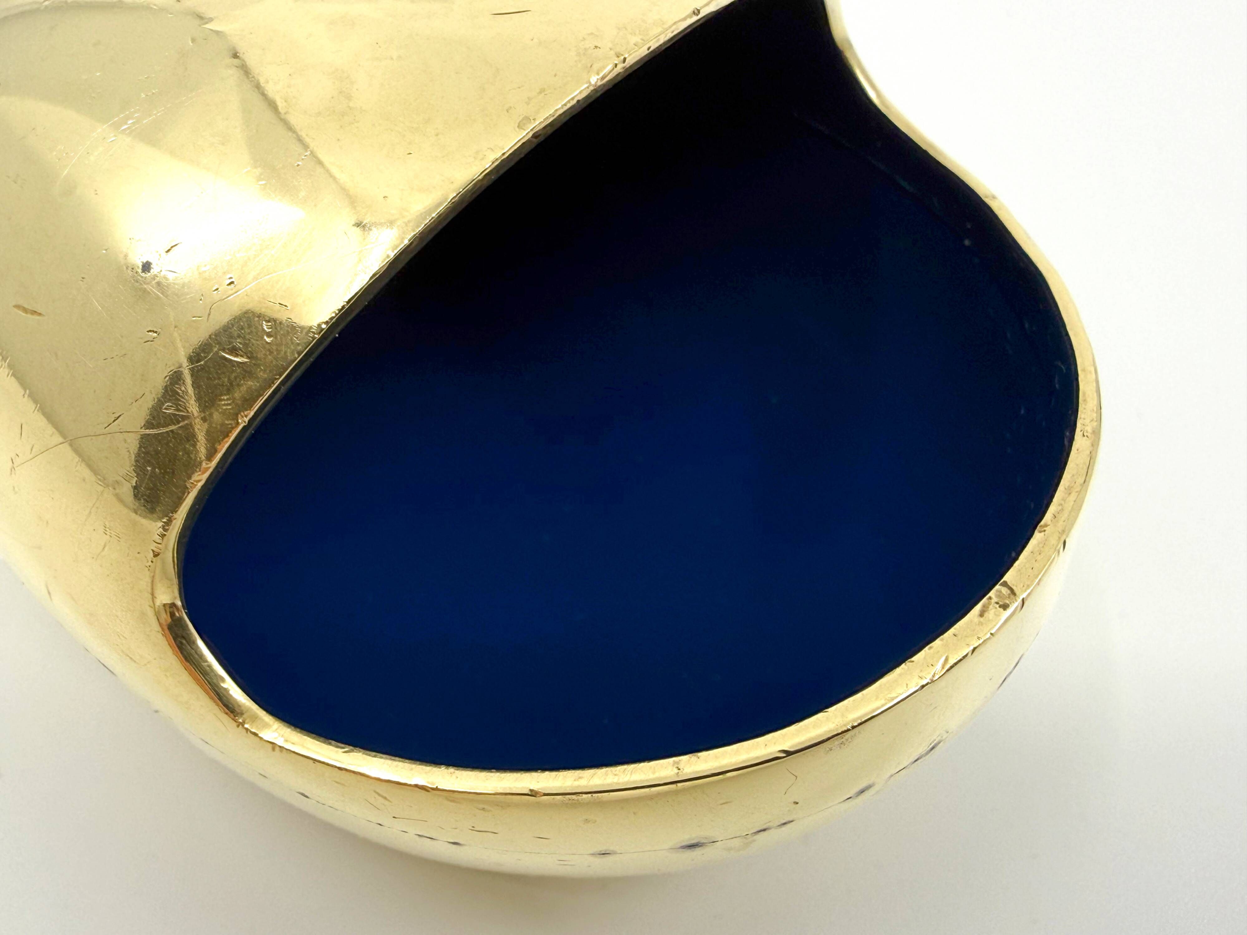 Modernist ashtray "the smile" • Hans Bundle for Carl Cohr • Denmark 50s