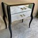 Mirrored bedside
