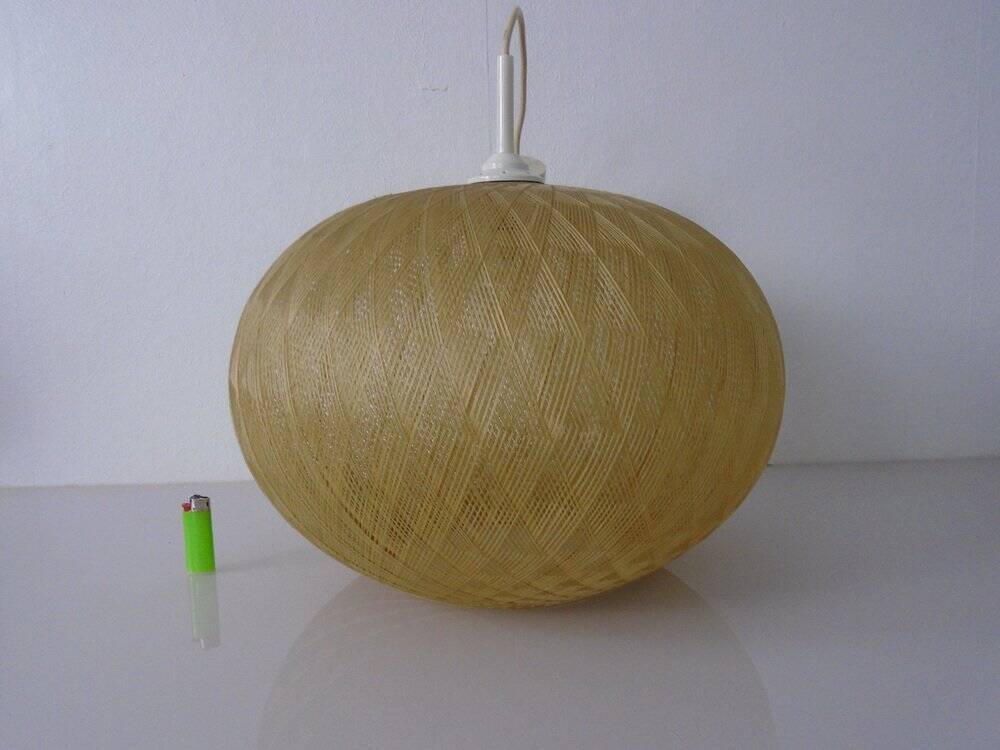 Spun Fibreglass Pendant Lamp, Germany, 1960s