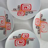 11 Winterling Marktleuthen Bavaria 70's dinner plates