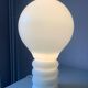 Vintage 70s “bubble” lamp, white glass