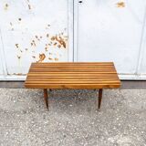 Italian Wooden Bench, 1950s