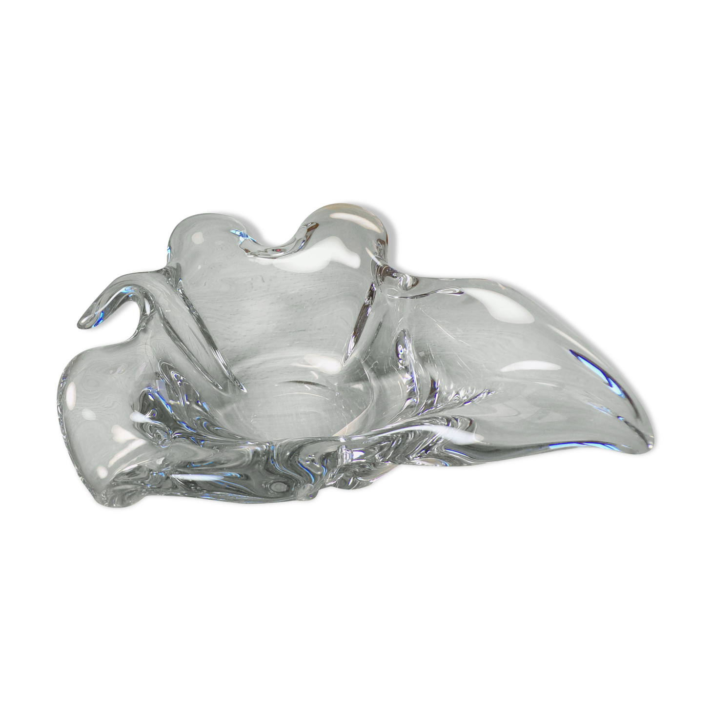 Empty crystal pocket of Lorraine