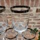 8 verres à pied vintages