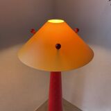 80s pop red floor lamp