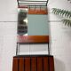 vintage coat rack furniture / standing coat rack