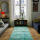 Green boujaad carpet 110x220cm