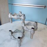 3 Nagel Quist candle holders