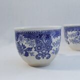 Villeroy & Boch coffee set décor Burgenland blue - 6 cups + 6 saucers