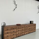 Very large craft furniture with 32 drawers