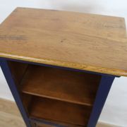 Renovated bookcase with 4 shelves and 2 drawers, France 1960