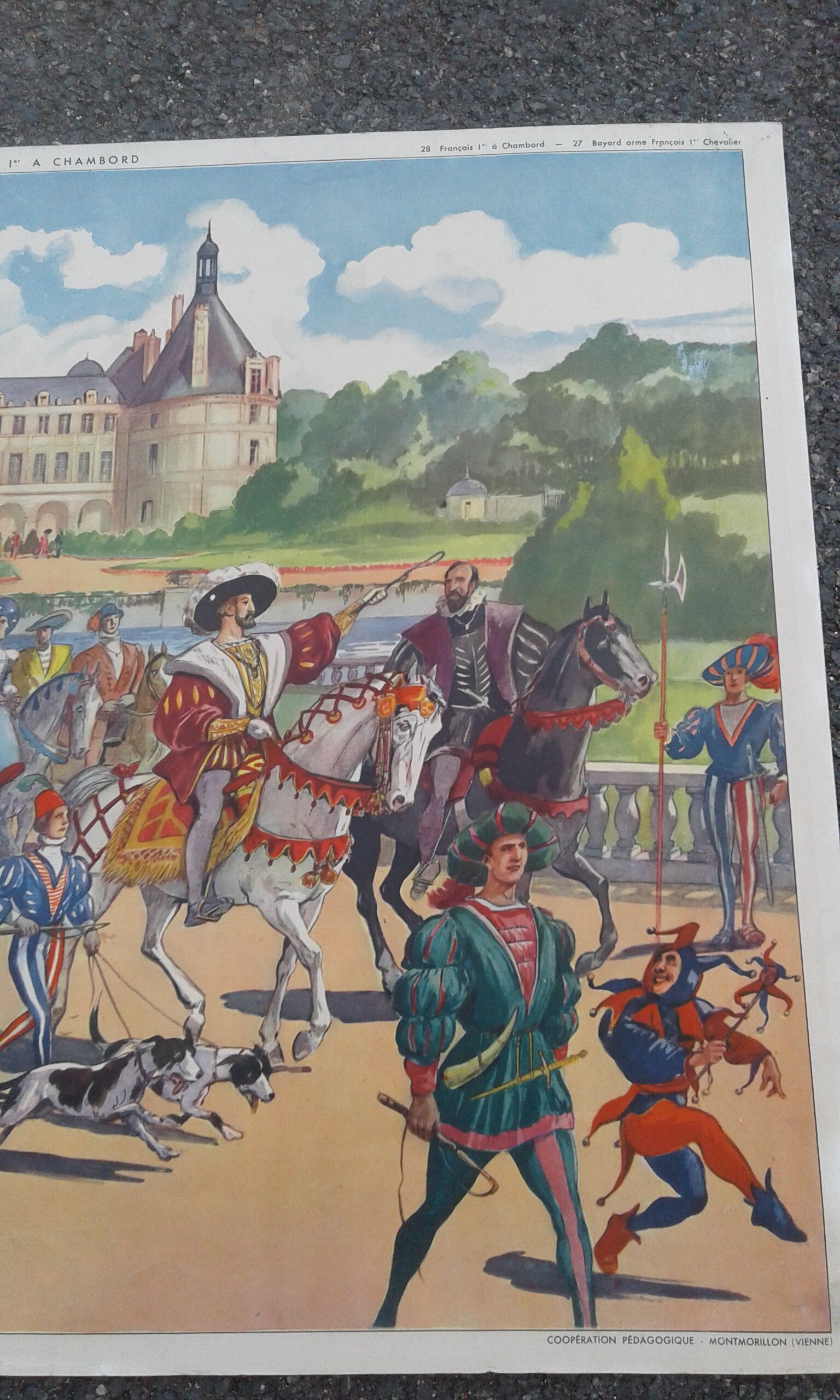 Displayed Rossiignol vintage 50s