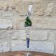 Champagne flute Paul Nagel collection rêveries model Atlantis hand-painted