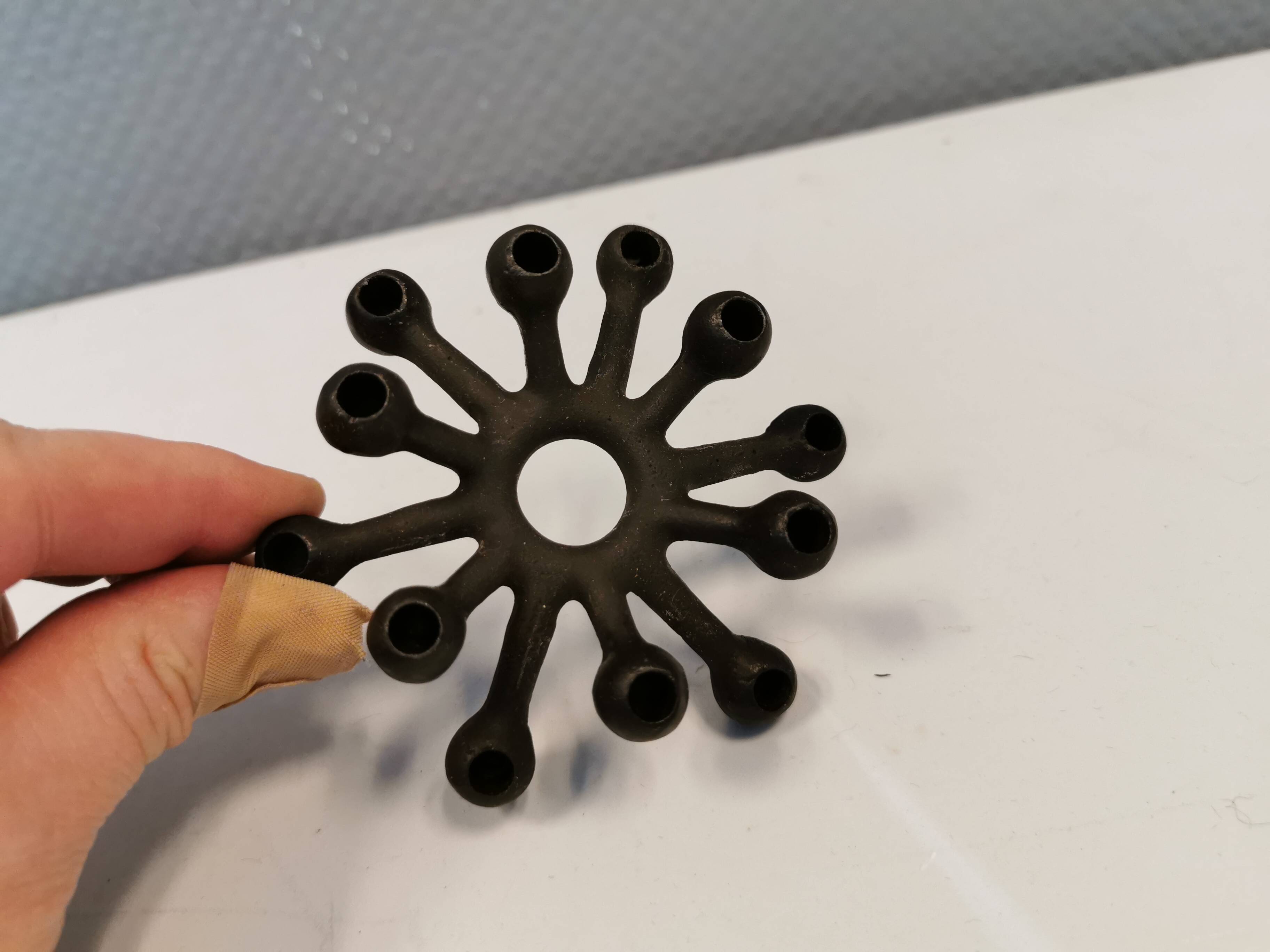 Bougeoir "Spider", conçu par Jens Harald Quistgaard (JHG) pour Danish Design