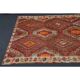 Vintage Turkish Hand-Knotted Wool Cotton Red Runner Rug 146x335
