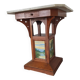 Indonesia table with marble top