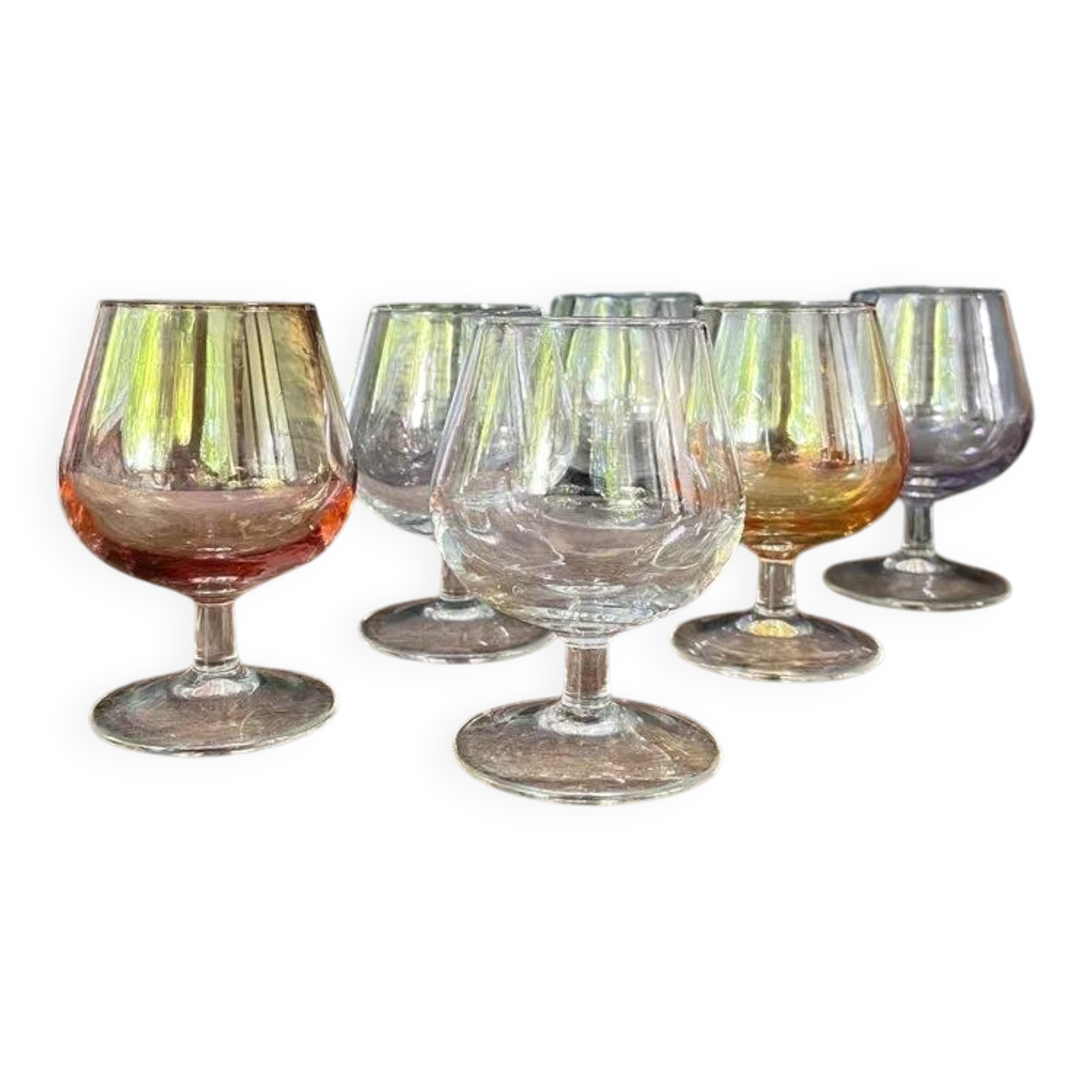 Arques crystal cognac glasses