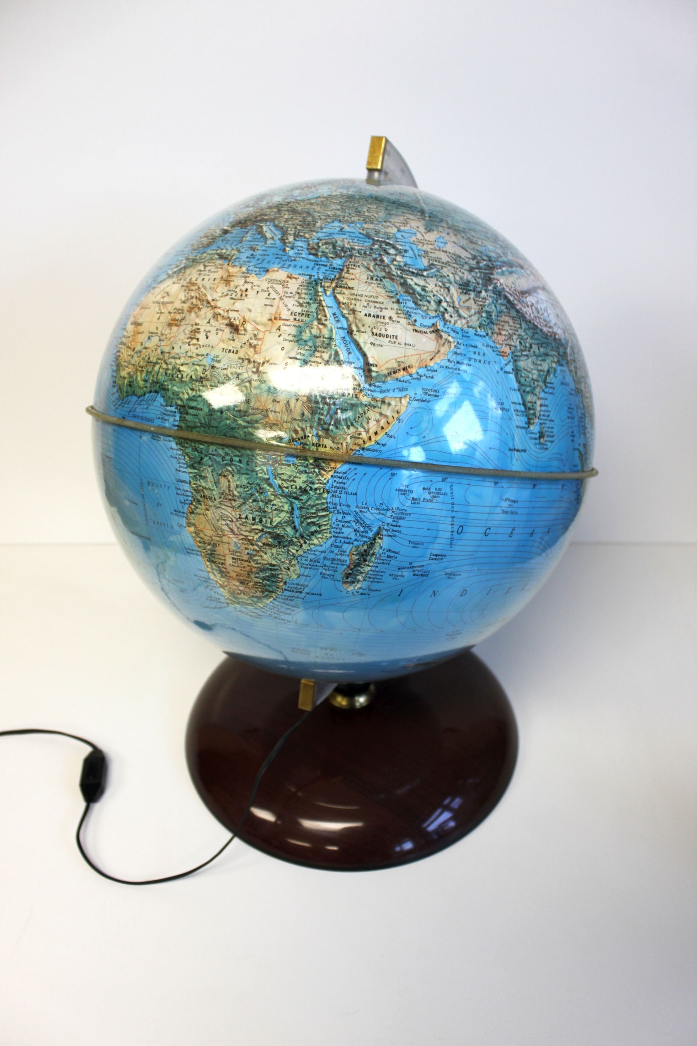 Luminous globe, 80's.