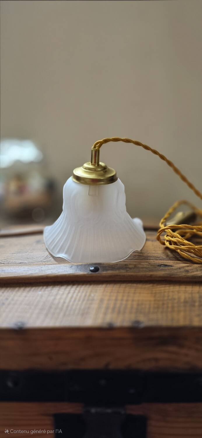 Art Nouveau Tulip Portable Lamp