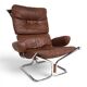 Westnofa Wing Leather Armchair by Harald Relling, 1970