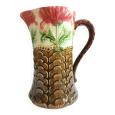 Stoneware carafe from the early 20th century Art Nouveau period.