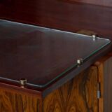 Rosewood secretary or bar cabinet by Poul Hundevad, 1960
