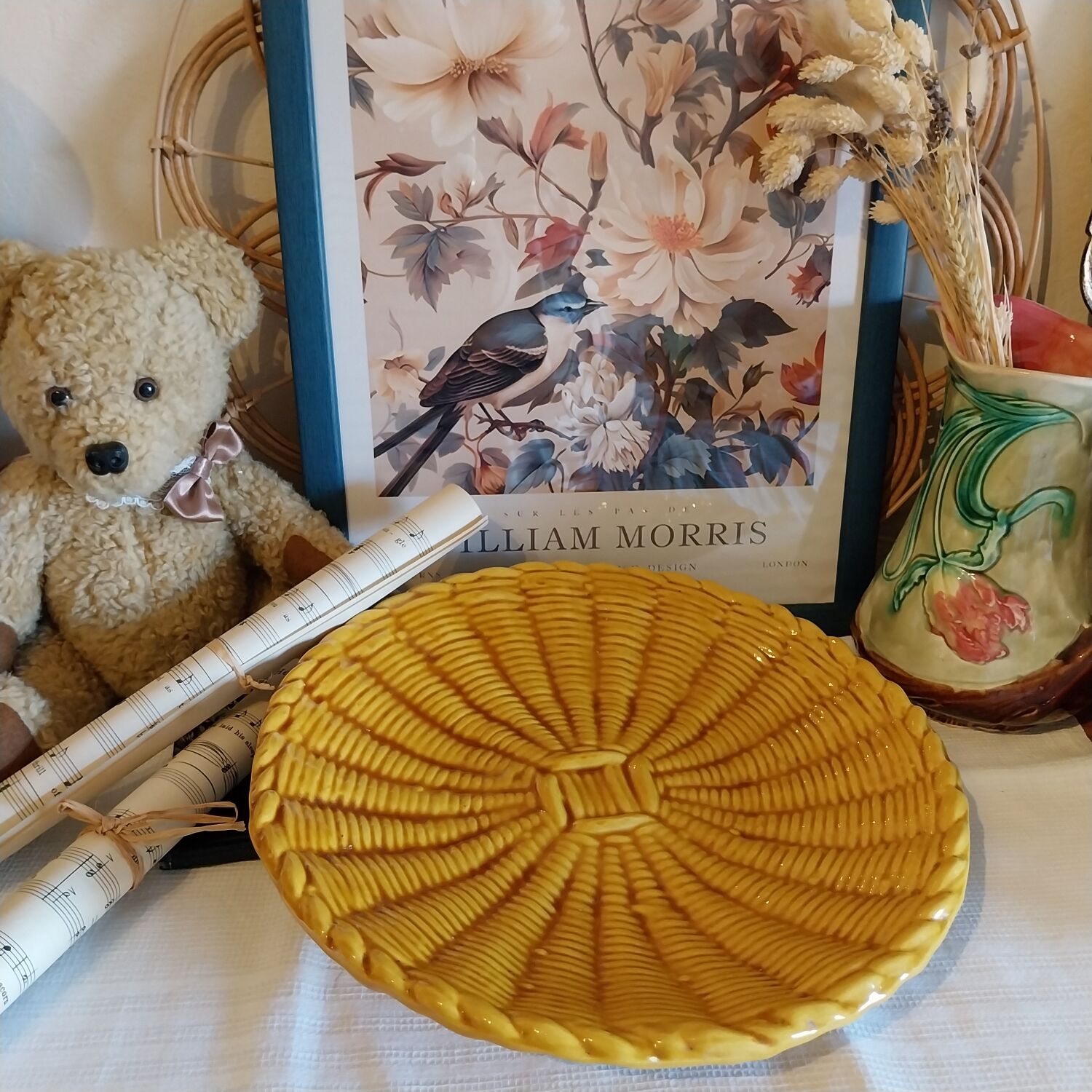 Large hollow dish Vallauris Vintage