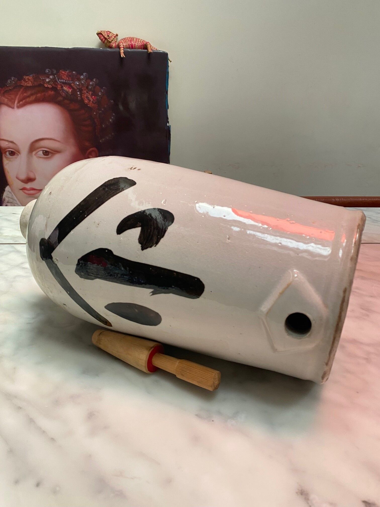 Japanese tokkuri Sake jar