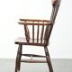 Fauteuil Windsor anglaise antique du 19ème siècle