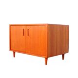 Danish teak small sideboard  or audiocabinet