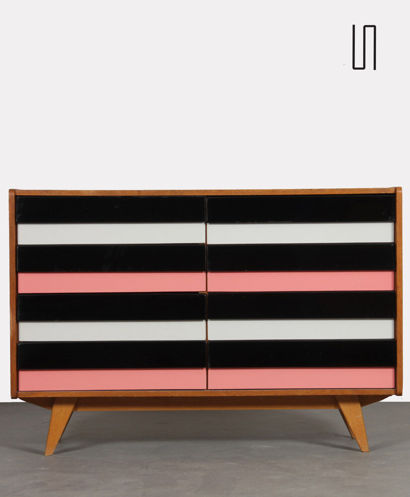 Chest of drawers U-453 by Jiri Jiroutek for Interier Praha, 1960