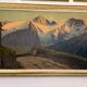 Oil on canvas Lucien Quénard (1902-1995) – Mountain landscape