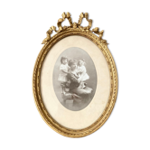Old golden frame