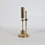 Brass gyro candle holder Ilse Ammonsen, Denmark 1950