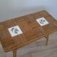 Rattan coffee table