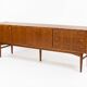 Scandinavian teak enfilade from the 1960s / 222cm in length.