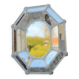 Venetian mirror made of Murano glass, circa 1930