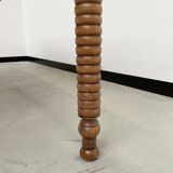 Walnut silk table 1900