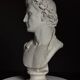 Buste en plâtre de l'empereur Auguste