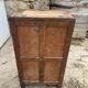 Vintage 1930s oak bar/icebox refrigerator