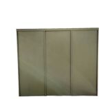 Industrial workshop furniture with 15 flaps Khaki